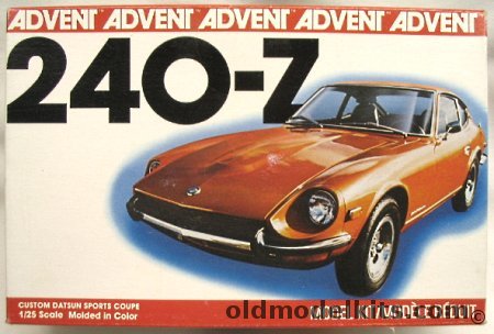 Advent 1/25 Datsun (Nissan) 240-Z (240Z), 3101 plastic model kit